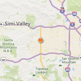 Valley College of Medical Careers Location Map - City View