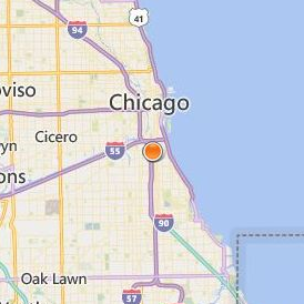 VanderCook College of Music Location Map - City View