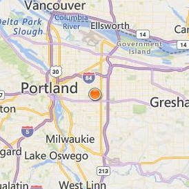 Warner Pacific College Adult Degree Program Location Map - City View