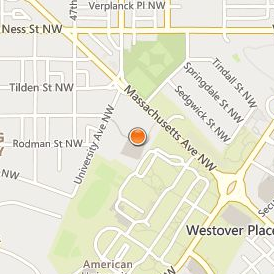 Wesley Theological Seminary Location Map - Street View