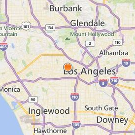West Coast Ultrasound Institute Location Map - City View