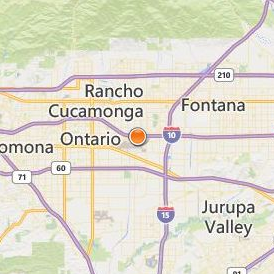 West Coast University Ontario Location Map - City View