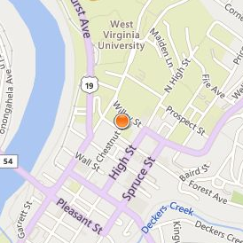 West Virginia Junior College Morgantown Location Map - Street View