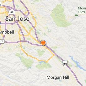 Carrington College San Jose Location Map - City View