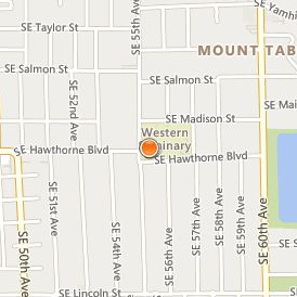 Western Seminary Location Map - Street View