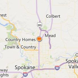 Whitworth University Adult Degree Programs Location Map - City View