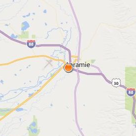 Wyotech Laramie Location Map - City View